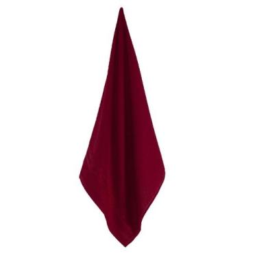 Imagem de Kit 02 Toalhas De Banho Linea Vermelho Real - MTR ENXOVAIS LTDA