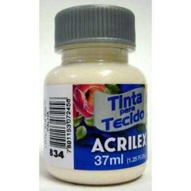 Imagem de Tinta Para Tecido 37ml Fosca - 834 Palha Acrilex, Unico