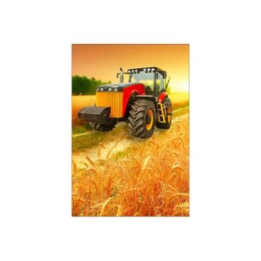 Imagem de Painel De Festa Vertical 1,50 x 2,20 - Fazenda Trator Realista 020 - V