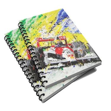 Imagem de Caderno Universitário 10 Mat Pers.Tema Formula 1 F1 Mod01 - Premium