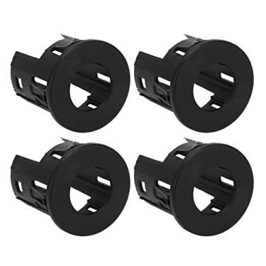 Imagem de Suporte do Sensor de Assistência Ao Estacionamento de Alta Resistência Plástico Abs Dianteiro Traseiro Sensor de Ajuda Ao Estacionamento Guarnição 4 Peças