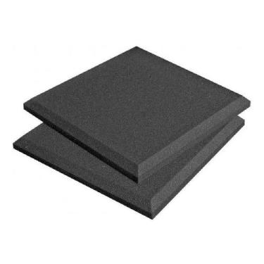 Imagem de 40 Placas de Espuma Acústica Lisa 50x50 Decorativo Anti Ruído - Armazé