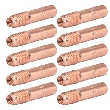 Imagem de 10pcs Bicos Condutores, Ponta de Cobre, Dicas de Soldagem para Consumíveis de Tocha de Soldagem MIG/MAG, 0,9mm