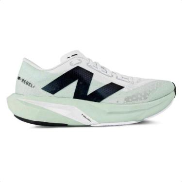 Imagem de Tenis New Balance Fuelcell Rebel V4 Feminino, Verde claro, 35