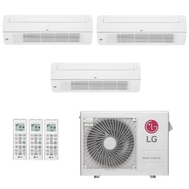 Imagem de Ar-Condicionado Multi Split Inverter LG 24.000 (1x Evap Cassete 1 Via 7.000 + 2x Evap Cassete 1 Via 12.000) Quente/Frio 220V