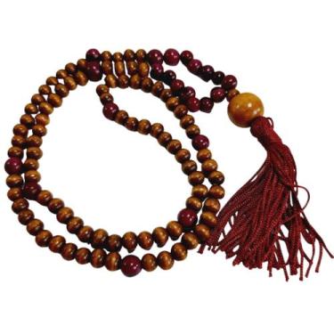 Imagem de Japamala 108 Contas madeira com semente de açai - Paz Interior Store, 