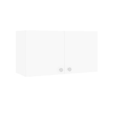 Imagem de Armário Multiuso Para Lavanderia Duo 70cm 2 Portas Branco