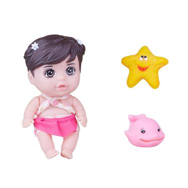 Imagem de Boneca Mini Bee Hugs Praia Bee Toys 990