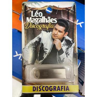 Imagem de pen drive com musicas gravadas diversas pendrive gravado gêneros LEO MAGALHÃES