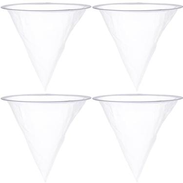 Imagem de SUPERFINDINGS 4 peças de filtro de mel para manter as abelhas coador de malha ultrafina de nylon filtro de alimentos reutilizável e lavável ferramenta de apicultura para mel vinho cera, cerveja, leite