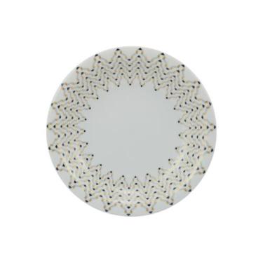 Imagem de Prato Fundo 21cm Porcelana Schmidt - Dec. Íris 2379, 2379, 21