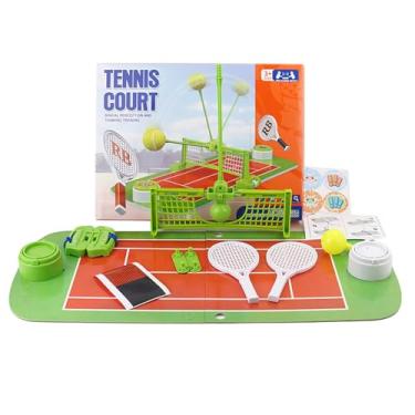 Imagem de Jogo de tênis infantil - Jogos de tabuleiro para a família de tênis de mesa - Brinquedo portátil interativo divertido para mesa, mesa interna, meninos e meninas, brincadeiras emocionantes