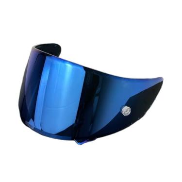 Imagem de Protetores de capacete para SHOEI X14 Z7 CWR1 RF1200 Xspirit NXR Casco Moto acessórios viseira de proteção solar (azul)