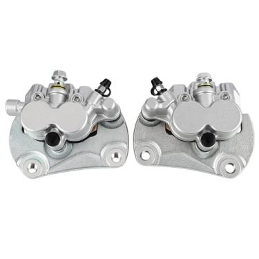 Imagem de M MATI Pinças de freio dianteiras direita esquerda com pastilhas para Cam-Am Maverick 1000R 1000 2013-2018 Commander 1000 800R 800 1000R 2011-2020 Commander Max 1000 1000R 800R 2016-2018 705600 0679