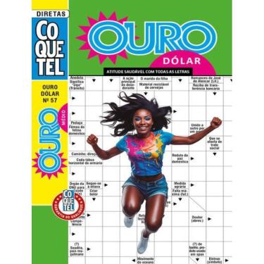 Imagem de Palavras-Cruzadas Diretas Coquetel Ouro Dolar - Nº 57