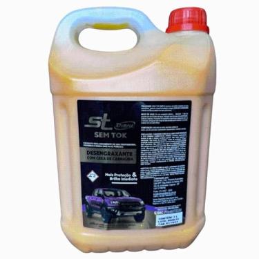 Imagem de Sem Tok Desengraxante com Cera de Carnaúba, Proteção e Brilho Imediato, 5 Litros