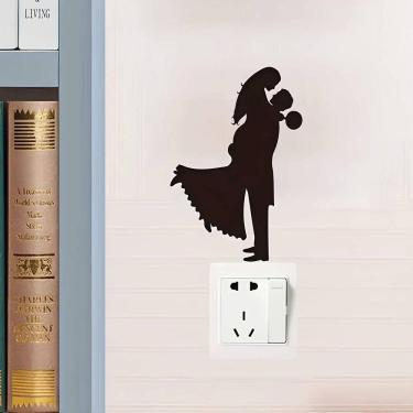 Imagem de Adesivo De Interruptor Casal Romantico