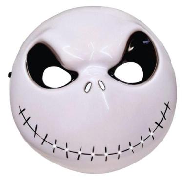 Imagem de Máscara Halloween Jack Skellington Estranho Mundo de Jack pra Fantasia
