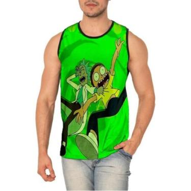 Imagem de Camiseta Regata Rick And Morty Rick  Ref:649 - smoke, Preto, GG