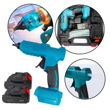 Imagem de Pistola de Cola Quente Profissional Luatek + 6 Bastões