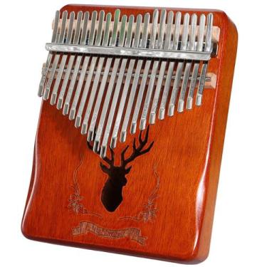 Imagem de Piano Thumb Lydesy de 21 teclas afinado em Kalimba com acessórios
