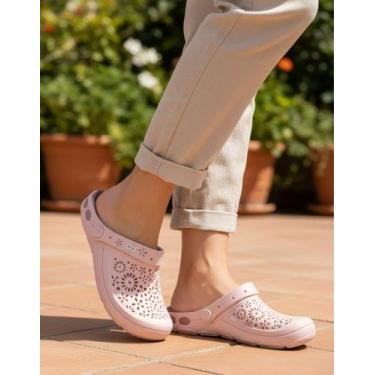 Imagem de Sandália Ortopédica Nellie Babuche Conforto Impacto - Boaonda, Rosa, 3