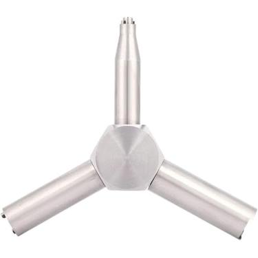 Imagem de Chave de válvula para Airsoft, ferramenta de remoção de válvula triangular para carregamento GBB AEG KSC WA Gas Magazine (prata)
