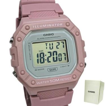 Imagem de Relógio Casio Digital Illuminator Feminino W-218HC-4AVDF