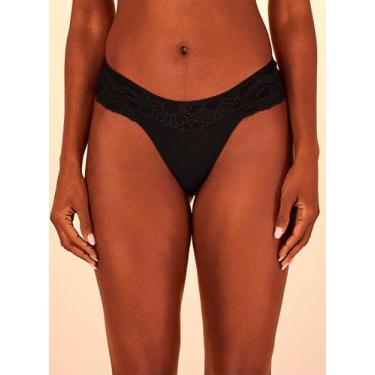 Imagem de Calcinha Fio Dental Nayane CA 10 01 0002 (antiga 02010012) Bombom Rend
