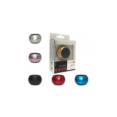 Imagem de Caixinha de Som Bluetooth 3W Portátil com Microfone, Bateria 450mAh, 4h de Uso, Entrada USB para Recarga, Som Claro e Design Compacto