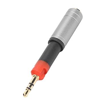 Imagem de SUNGOOYUE Adaptador de áudio, Conversor de Metal Macho de 2,5 Mm para Fêmea de 3,5 Mm Compatível Com a Série ATH-M, Série HD, Plug and Play