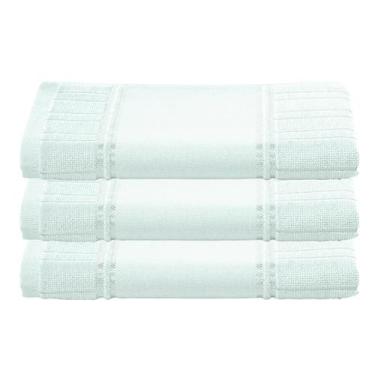 Imagem de Kit c/ 3 Toalha Banho Dohler Artesanalle Pintura 70x140cm, Turquesa 96