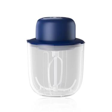 Imagem de Batedor de Ovos Elétrico Recarregável via USB Liquidificador Café Shakér Leite Doméstico Misturador Frother Espumador Al