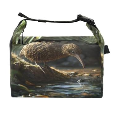 Imagem de STAYTOP Lancheira New Zealand Bird com fivela de alça, lancheira isolada para meninos e meninas, lancheira térmica para trabalho escolar