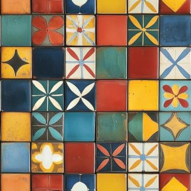 Imagem de Papel De Parede Cozinha LaváVel Autoadesivo Quarto EscritóRio Papel De Parede Adesivo Conveniente E Eficiente Elegante E PráTico(Tile 37,3,00m x 50cm)