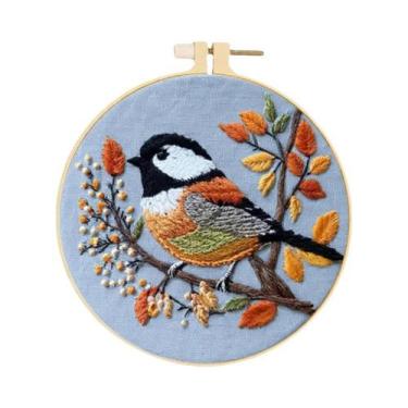 Imagem de Kit De Bordado DIY Para Iniciantes, Kit De Costura De Animais, Present