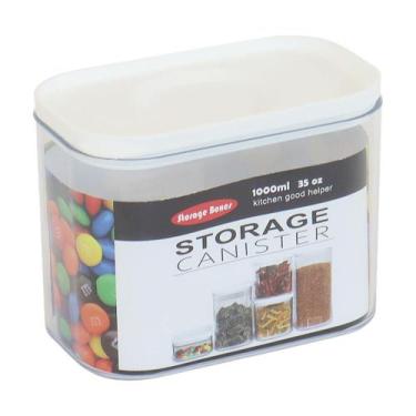 Imagem de Pote Hermético a Vácuo 1L - Armazenamento Prático e Eficiente para Ali