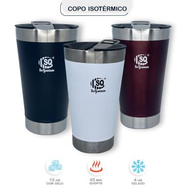 Imagem de Copo Termico Cerveja Abridor 500ml - Sortida