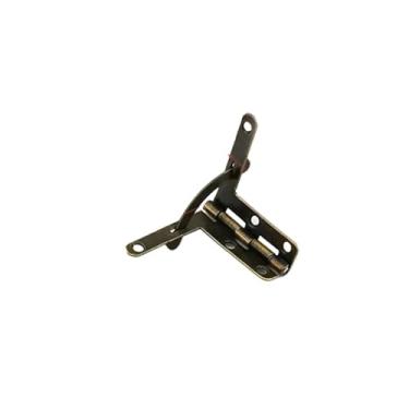 Imagem de 10 peças 90 graus 30 x 33 mm dobradiça de canto suporte moldura capa suporte dobradiça móveis ferragens (Bronze)