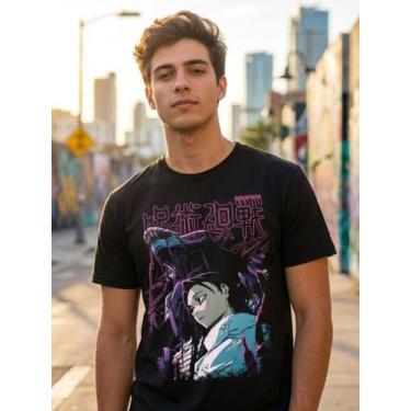Imagem de Camiseta Unissex Anime Jujutsu Kaisen - Yuta - Premium Tamanho:14Cor:P