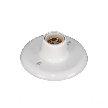 Imagem de Plafon Pvc Soq Porcelana Opl Branco E-27 Blister