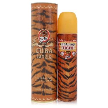 Imagem de Perfume Feminino Cuba Jungle Tiger Fragluxe 100 Ml Eau De Parfum