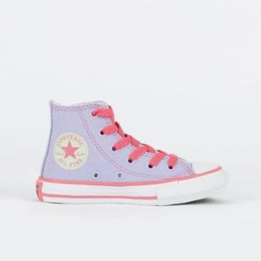Imagem de Tênis Infantil All Star Converse Side Zip CK12500001 - LILAS/VIOLETA-Feminino