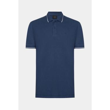 Imagem de Polo Aramis Manga Curta Piquet Duplo Azul Neblina-Masculino