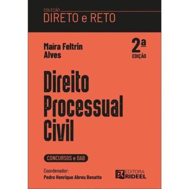 Imagem de Direito Processual Civil - Coleção Direto E Reto 1ª Fase Oab - 2026