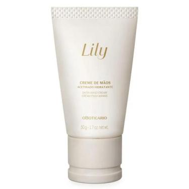 Imagem de Creme de Mãos Acetinado Hidratante Lily - O Boticário