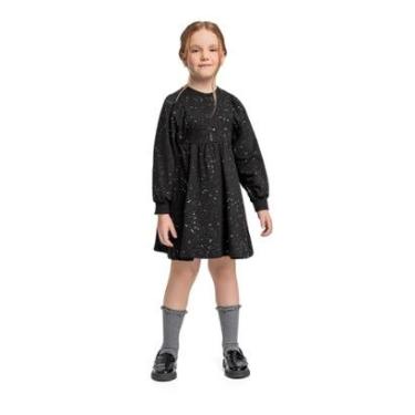 Imagem de Vestido Manga Longa com Glitter Quimby-Feminino