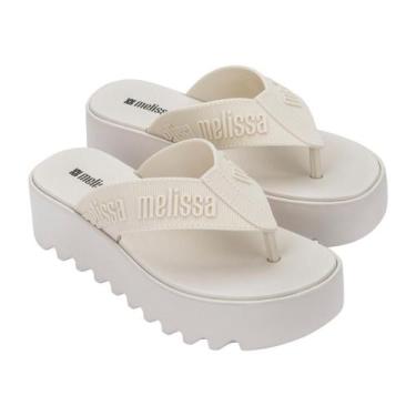 Imagem de Melissa M Lover Thong Platform Ad 37914 Cor:BegeTamanho:36, Bege, 36