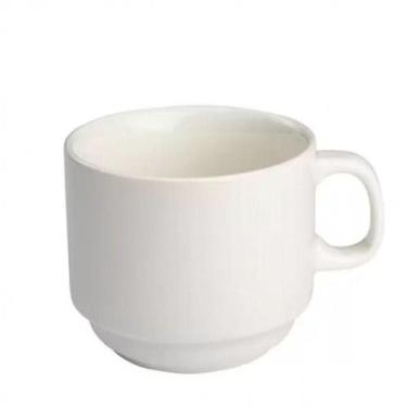 Imagem de Conjunto 6 Xicaras Cha Sem Pires Empilhavel 200ml Porcelart - PORCELAR