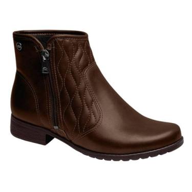 Imagem de Bota Feminina Dakota Salto Baixo Cano Curto Macia Confortavel Ref: D21